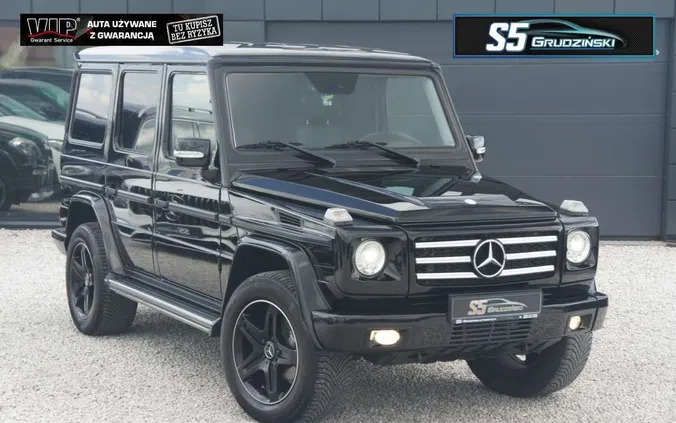 Mercedes-Benz Klasa G cena 225000 przebieg: 128000, rok produkcji 2011 z Brusy